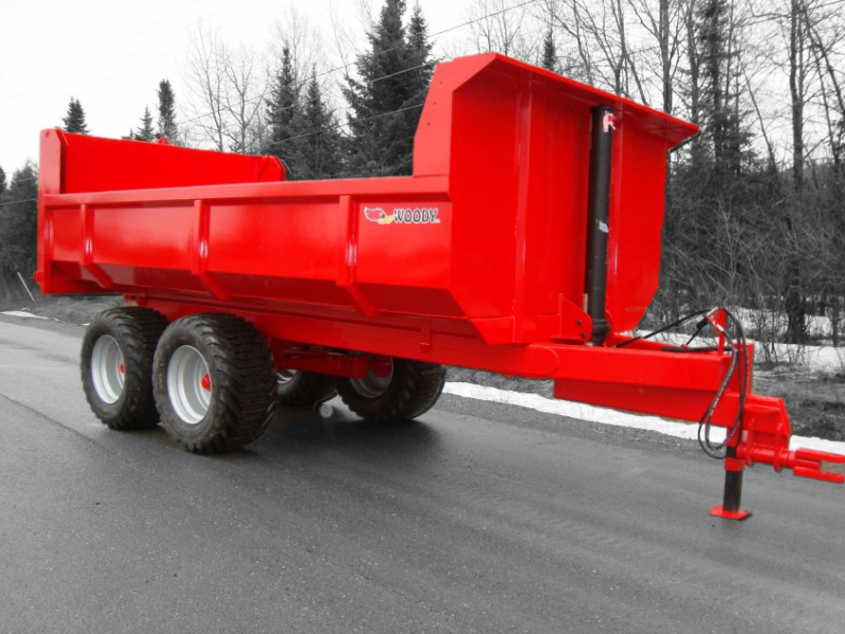 Remolque volcador Serie V 816