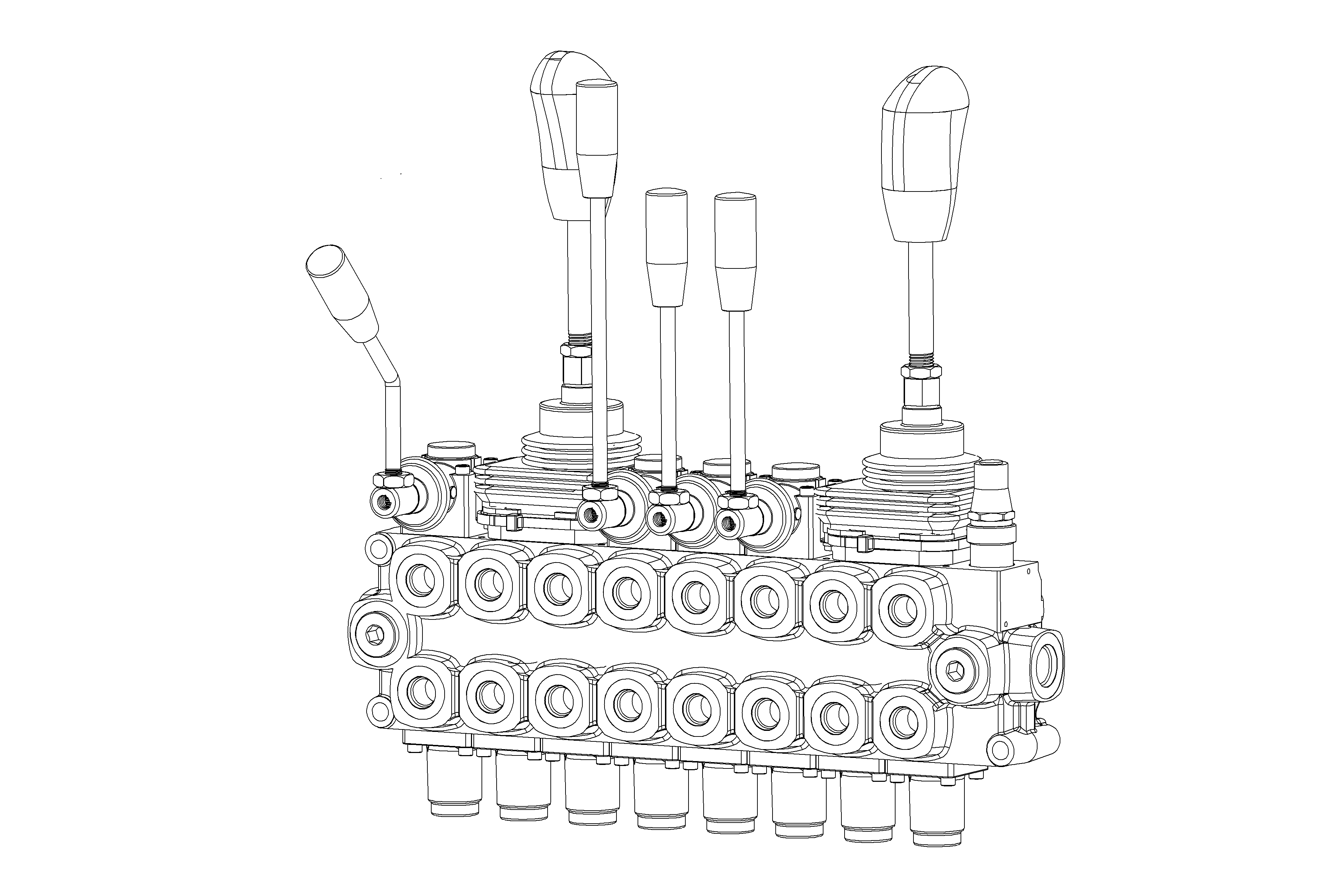 Réglage de la pression hydraulique de la contrôle valve