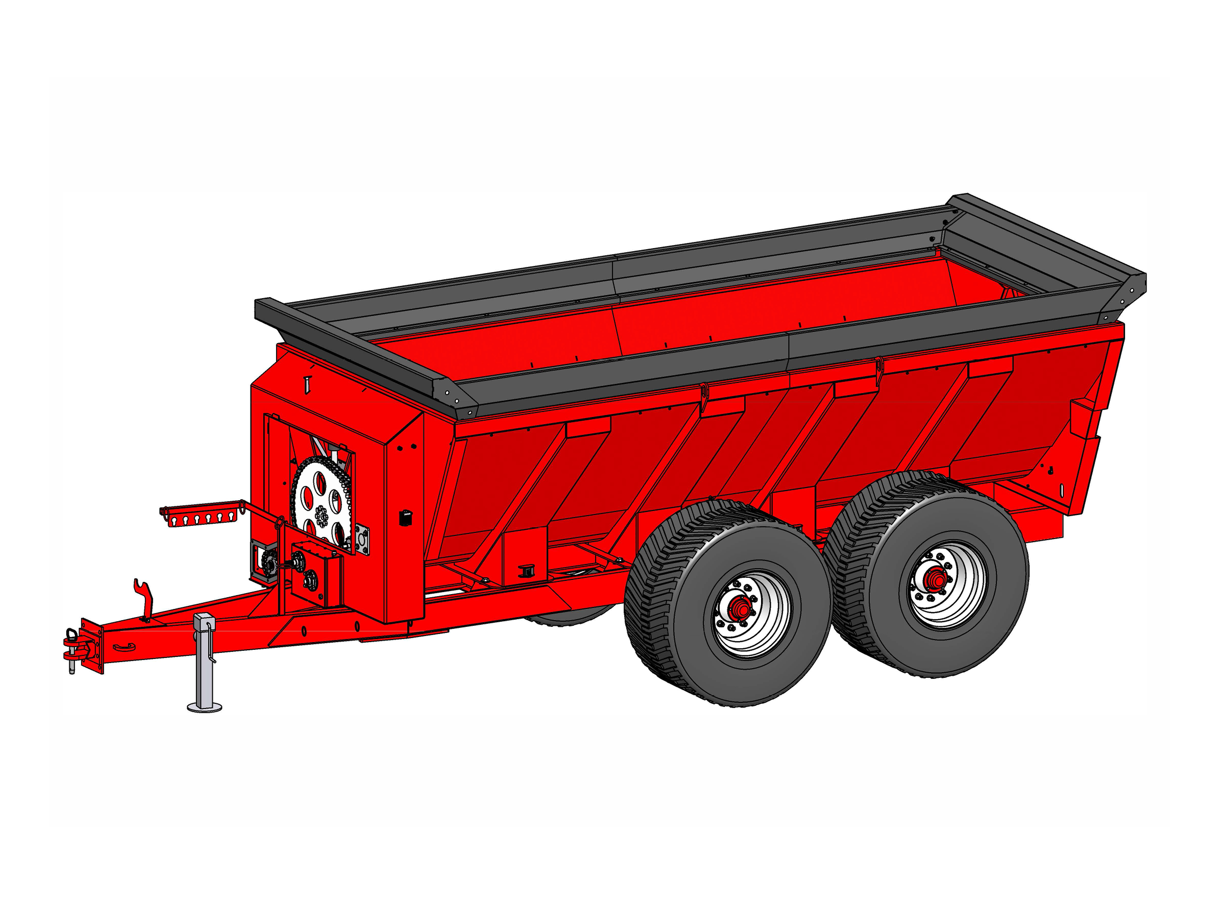 Service and maintenance guide - Manure Spreader 2500-3300