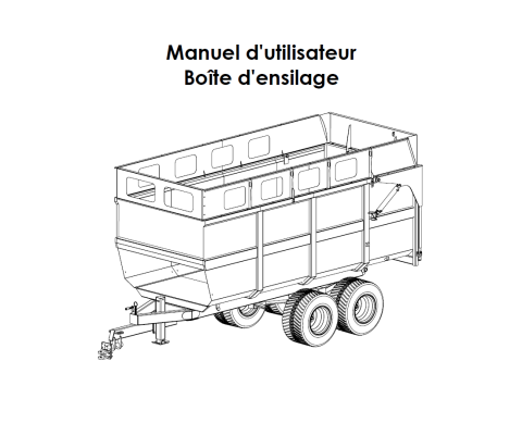 Service Manual Forage Box